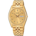 Seiko Men's Gold-Tone Solar Watch